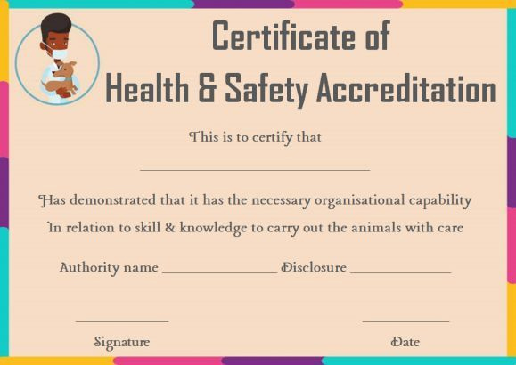 Health Certificate